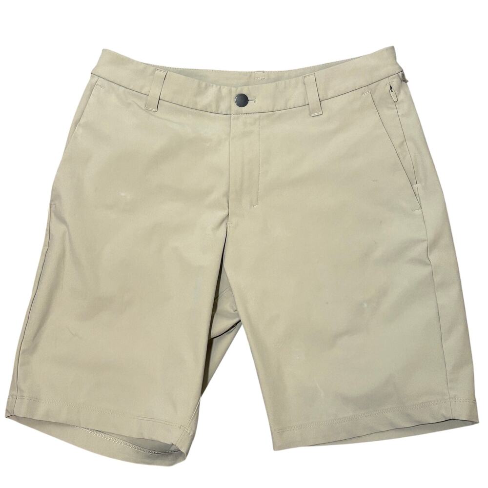 Lululemon Commission Short Classic 9” Men’s 31 Trench Khaki Warpstreme